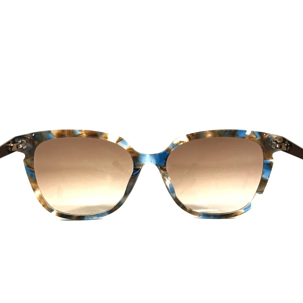 Bebe Sunglasses BB7205 200 TOPAZ Blue Brown Tortoise with Brown Gradient Lenses